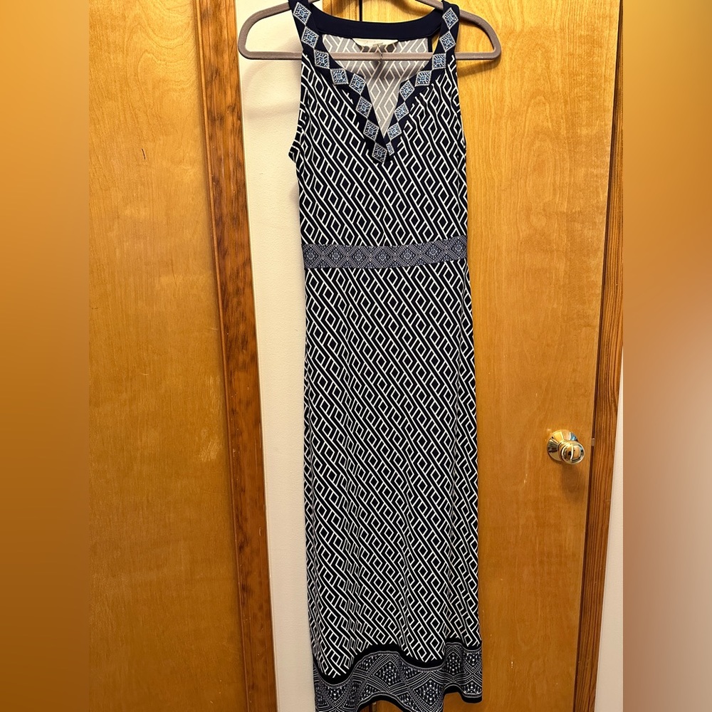 Maximum dress blue super soft fabric
